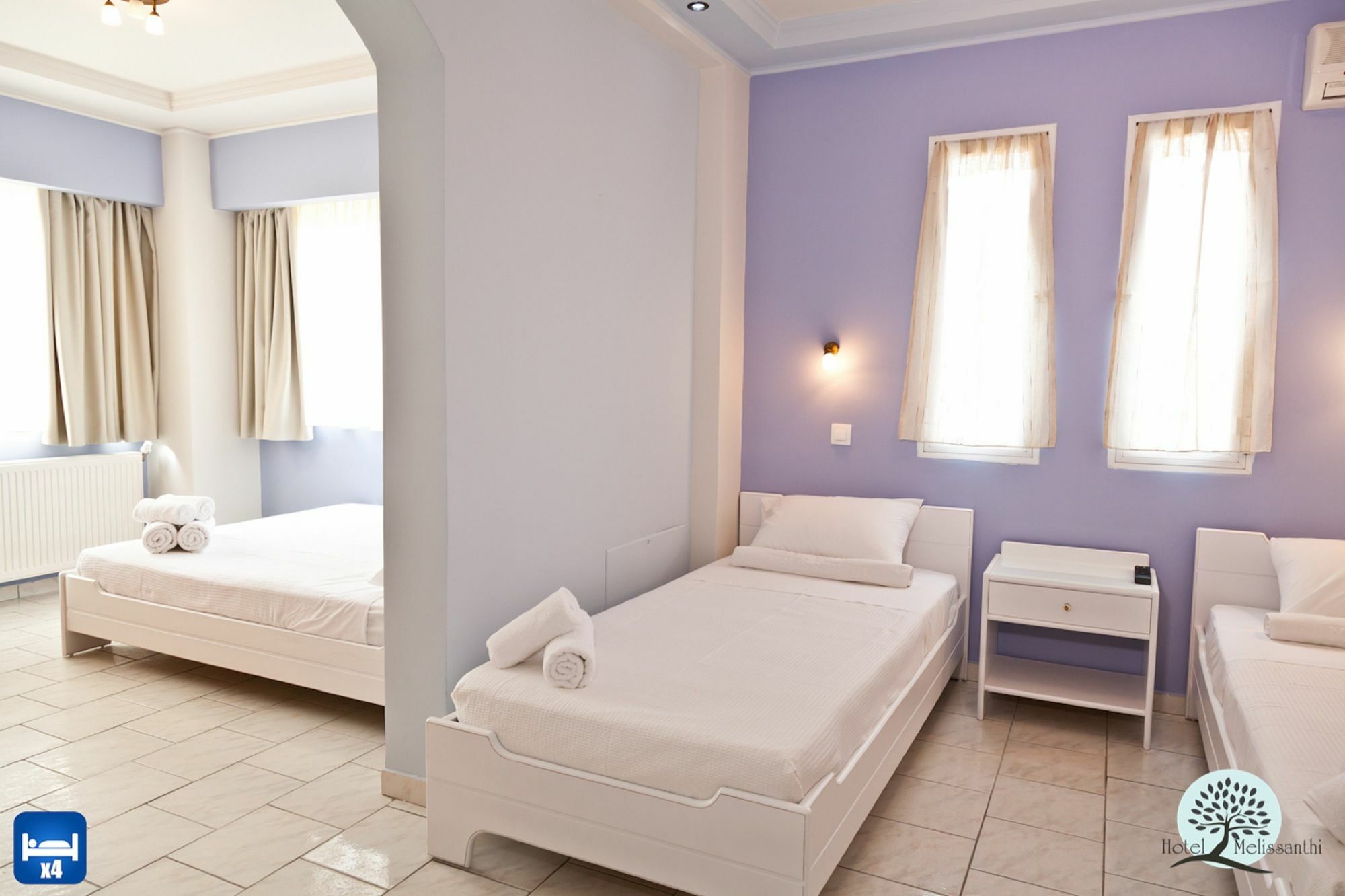 פראליה דיוניסיו Hotel Melissanthi מראה חיצוני תמונה
